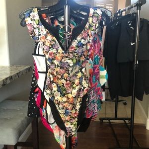 Lucky brand swimsuit Xs